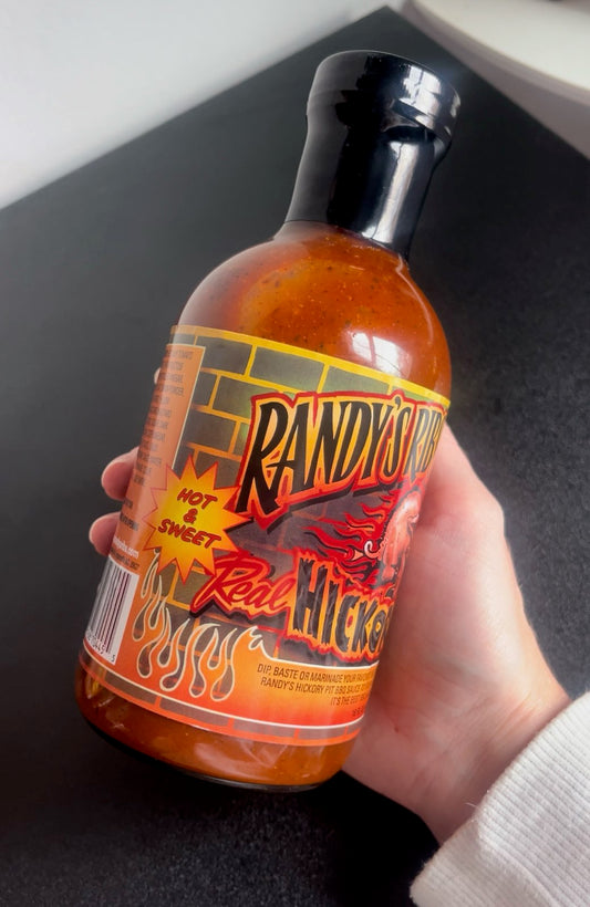 Randy's Ribs Hot & Sweet BBQ Sauce